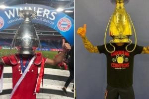 betvictor伟德(中国)唯一官方网站-时隔5年再夺欧冠！卢卡斯复刻此前将奖杯扣在头上画面